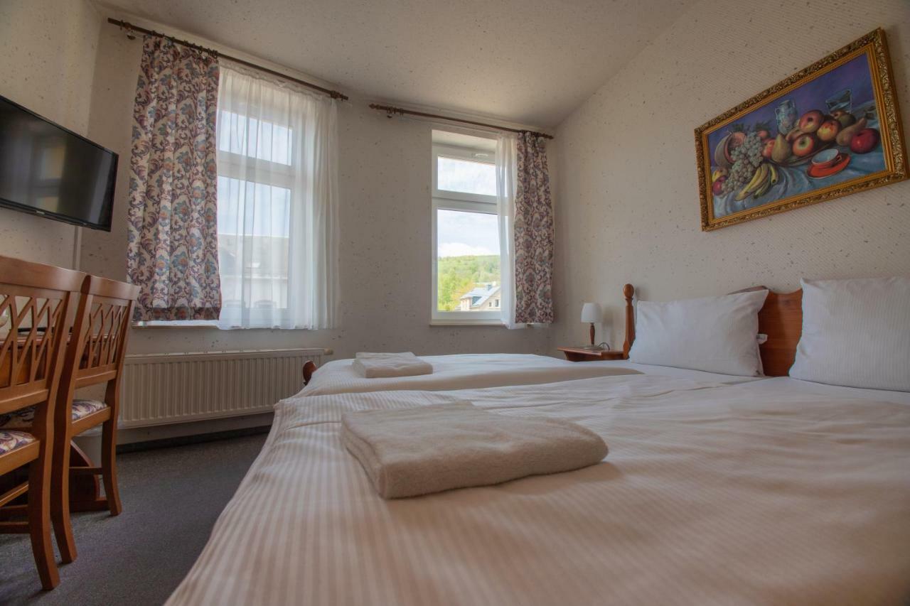 Haus Schlematal Hotel Und Restaurant Bad Schlema Zewnętrze zdjęcie